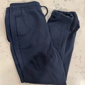 Navy Zara Cuffed Sweatpants